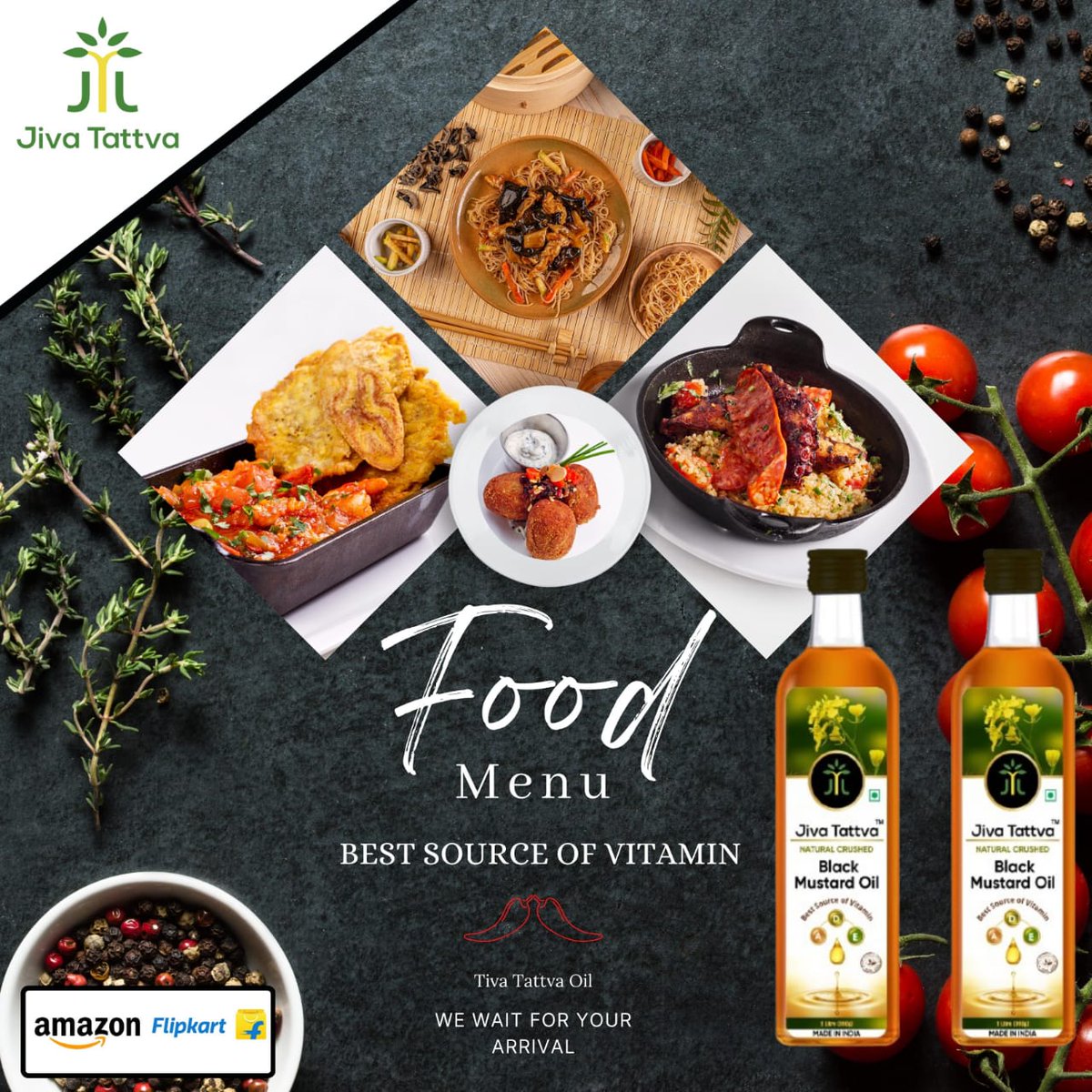 Jivatattva's tweet photo. We produce the finest quality mustard oil, and we invite you to try it. Share your experience on various social media platforms. https://t.co/FtGalasY2G