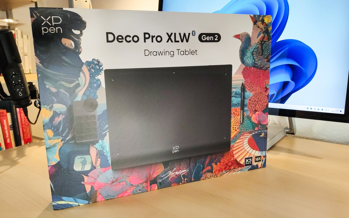 Malter365's tweet photo. 📦 Ein großes Paket hat mich in dieser Woche erreicht: Ich teste gerade dieses neue Grafiktablett von @XPPen_de. [Anzeige]

👉🏻 Welchen Eindruck das neue #DecoPro von #XPPen bei mir hinterlässt – auch im Vergleich mit meinen bisherigen Erfahrungen -, erfährst Du in Kürze im Blog. https://t.co/K1h4WVQL3V