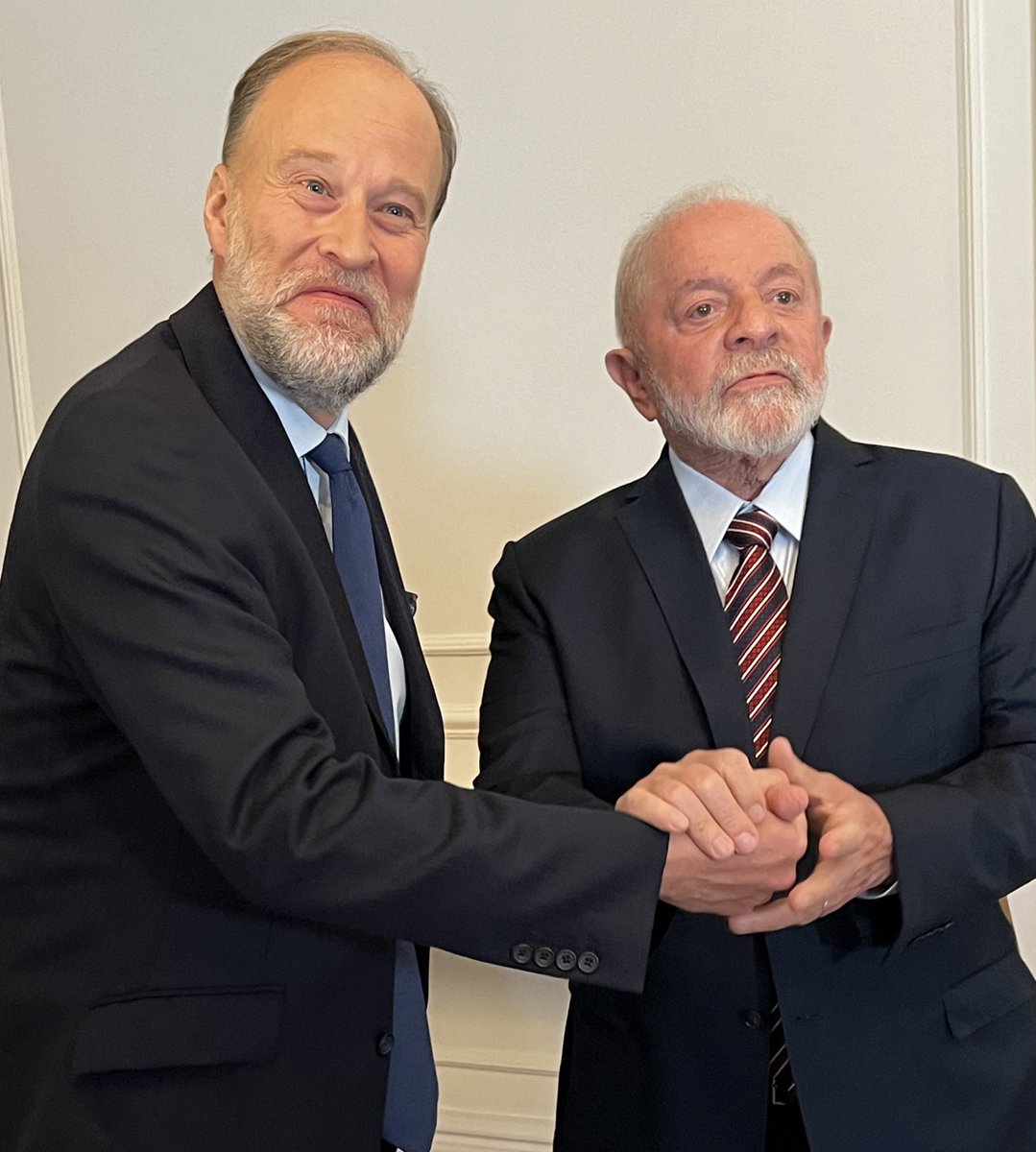 Just conducted an in-depth interview with <a href="/LulaOficial/">Lula</a> President of #Brazil - strong comments on #gaza - including tough words for <a href="/POTUS/">President Donald J. Trump</a> - plus #Ukraine and #ClimateCrisis - Coming soon <a href="/AJEnglish/">Al Jazeera English</a> <a href="/TalktoAlJazeera/">Talk to Al Jazeera</a>