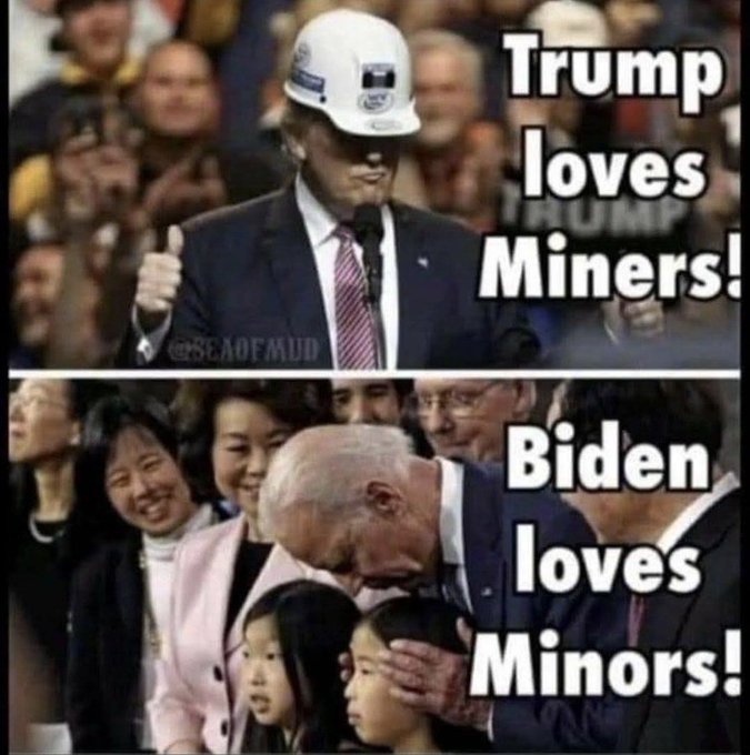 @bennyjohnson Joe Biden is a corrupt pedo.