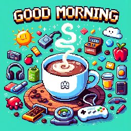 GM, game devs! I hope every line of code you write today brews up new worlds to explore ☕️🎮 #GoodMorning #GameDev #TurboEngine