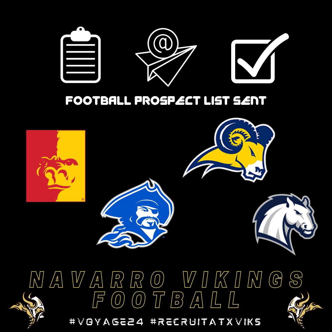 Navarro Viking Football tweet media