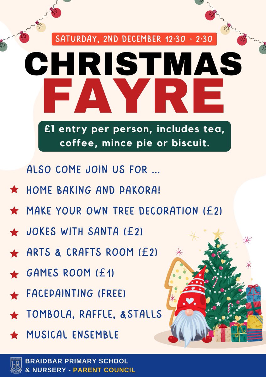 Braidbar Parent Council tweet media