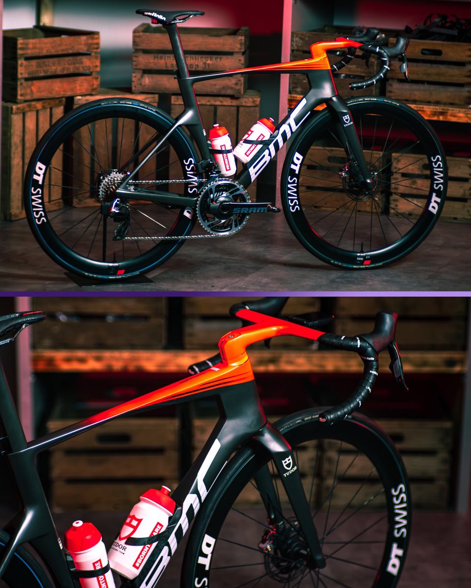 Tudor Pro Cycling Team will ride this work of art in 2024 🔥

Behold the BMC Teammachine R 01.

📸 Christopher Baer