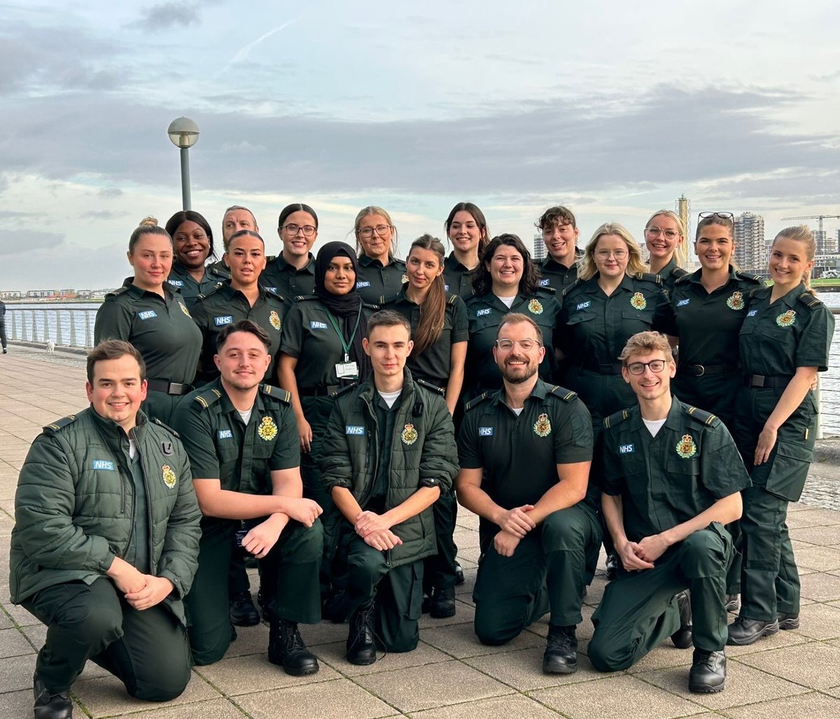 It's been a busy November for our education teams with lots of new frontline and control room staff joining #TeamLAS 💚

These Newly Qualified Paramedics are excited to move to the next stage of their ambulance careers! ⬇️

Well done to everyone starting new roles this month👏