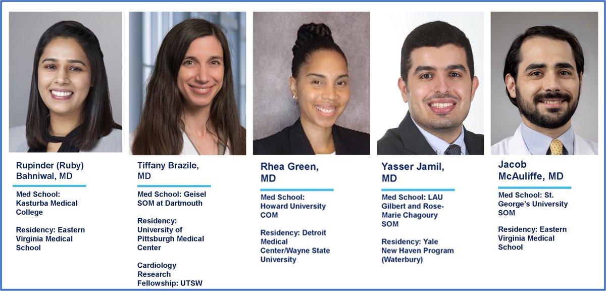ISHVnews's tweet photo. Thrilled to introduce our new Cardiology Fellows, the Class of 2027!

We look forward to welcoming them to @ISHV in July.
@coconnormd @JamieLWKennedy @mcfbfd https://t.co/H1V1dhZ9ud