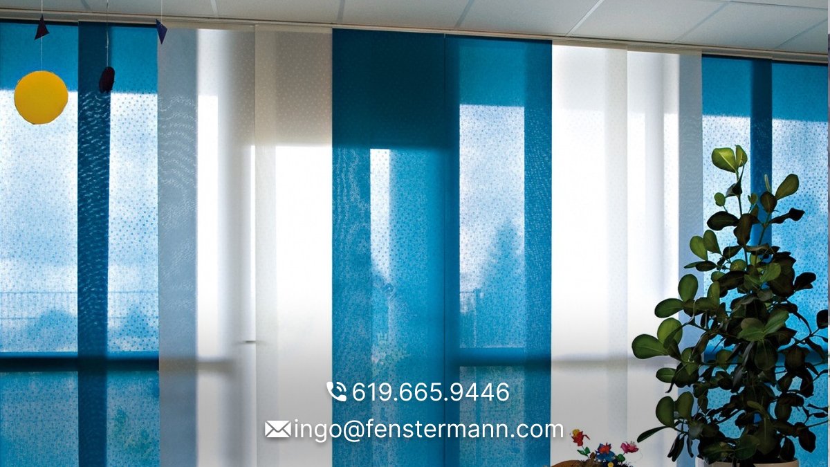 FenstermannLLC's tweet photo. When it comes to window coverings, Fenstermann Panel Blinds are among the most versatile options for providing shade.
👉 Check out: https://t.co/l7bA6LY7VM
Call Us for details: 619.665.9446
#fenstermannllc #panelblinds #panelblindsfordoors #panelblind #panelblindsmotorized https://t.co/aikuQ5lqvn