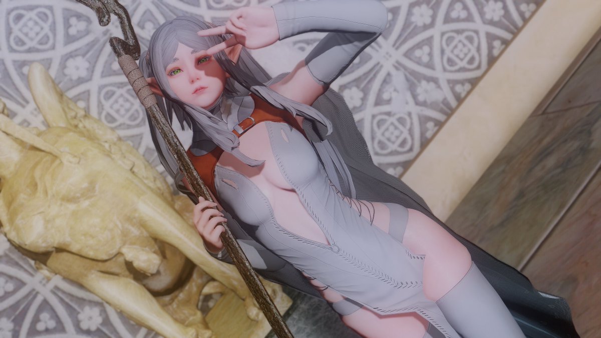 Frieren ☺️
#葬送のフリーレン #frieren #フリーレン #Skyrim #SkyrimSE #tesv #screenshots