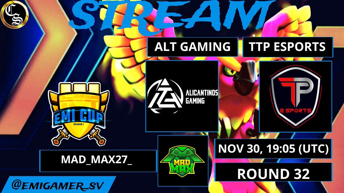 Acompañame a ver ésta guerra tremenda!!!
Jueves 30 Nov, 16 hs 🇦🇷, 13:00 🇲🇽, 20:00 🇪🇸
Transmito por mi canal: twitch.com/mad_max27_
<a href="/AlicantinoSC/">AlicantinoSC - ALT Gaming</a> @ttp_esports <a href="/JoseBeinCOC/">JoseBEIN</a> <a href="/emigamer_sv/">Emi gamer sv</a>
