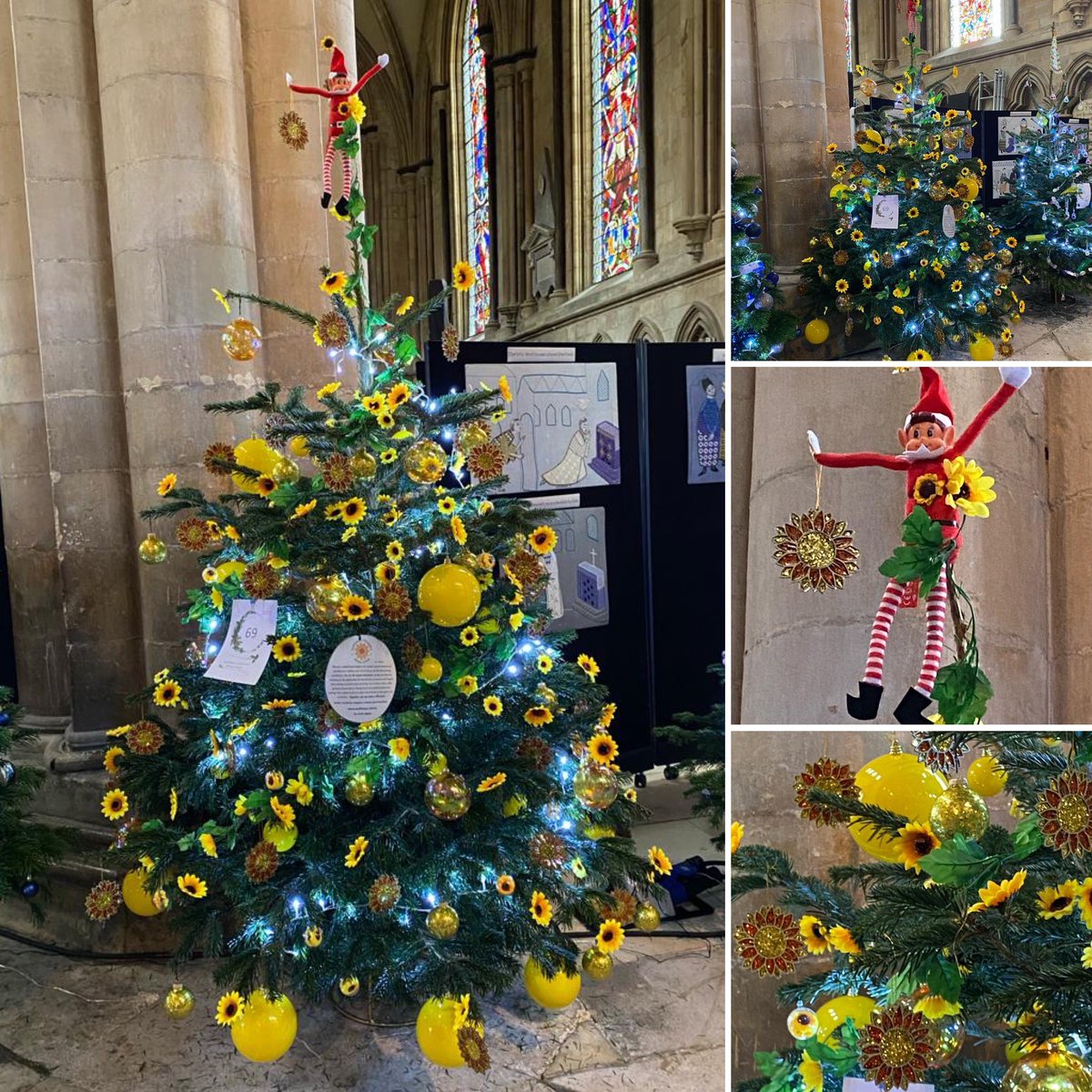 It’s that time of year again and today volunteers Linda and Gill have been to Beverley Minster Christmas Tree Festival to decorate the Sunflowers tree. Please pop along and see all the gorgeous trees and vote for your favourite. 🌻🌲🌻🌲🌻🌲
