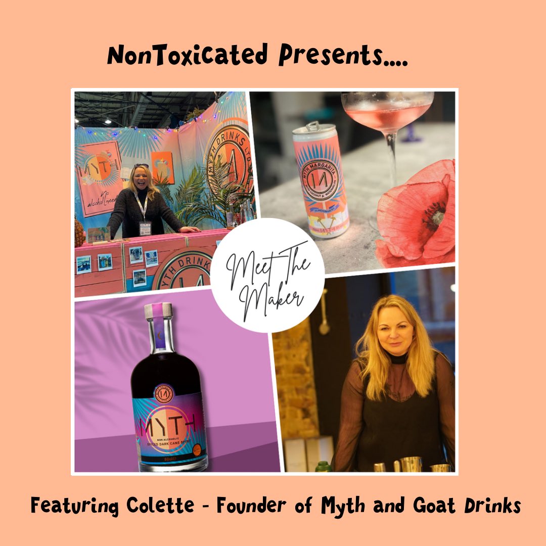 NontoxicatedAF's tweet photo. Come and join us over in https://t.co/Kgs6Twy9jl tonight 7pm GMT to hear about the birth of @MythDrinks  and @hornygoatdrinks  #sober #alcoholfree #meetthemaker https://t.co/8RNwWrXmgf