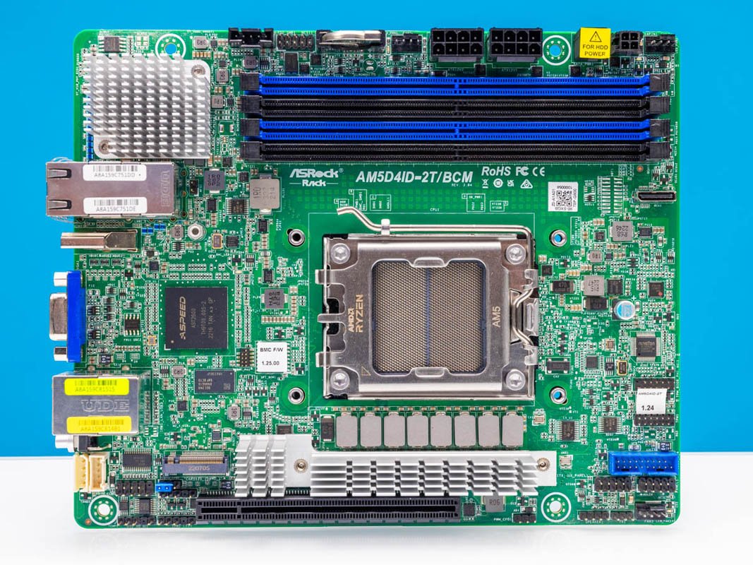 We take a look at the awesome ASRock Rack AM5D4ID-2T/BCM motherboard that brings 10Gbase-T networking to a compact AMD Ryzen AM5 platform servethehome.com/asrock-rack-am… <a href="/ASROCKRACK/">ASRock Rack Inc.</a> <a href="/AMD/">AMD</a> <a href="/AMDRyzen/">AMD Ryzen</a> <a href="/Broadcom/">Broadcom</a>