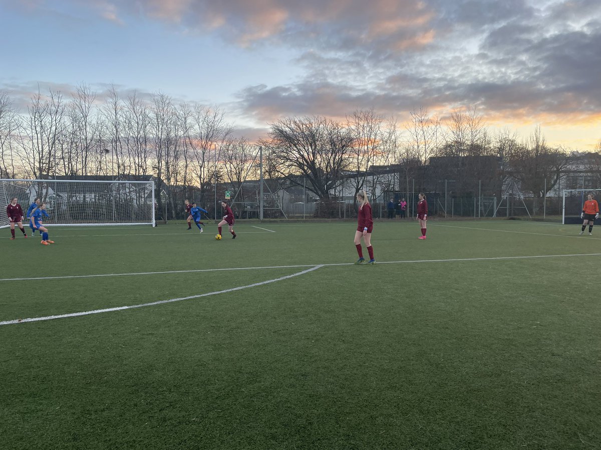 StModansPE's tweet photo. @StModansHS senior girls in action tonight against @Stirling_High 

A competitive game between the two sides with some excellent attacking play from the girls.

Well done girls and good luck to SHS for the remainder of the season ⚽️👍 https://t.co/MaerpUVBFD