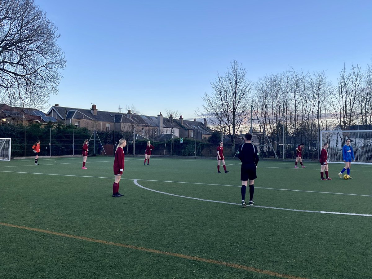 StModansPE's tweet photo. @StModansHS senior girls in action tonight against @Stirling_High 

A competitive game between the two sides with some excellent attacking play from the girls.

Well done girls and good luck to SHS for the remainder of the season ⚽️👍 https://t.co/MaerpUVBFD