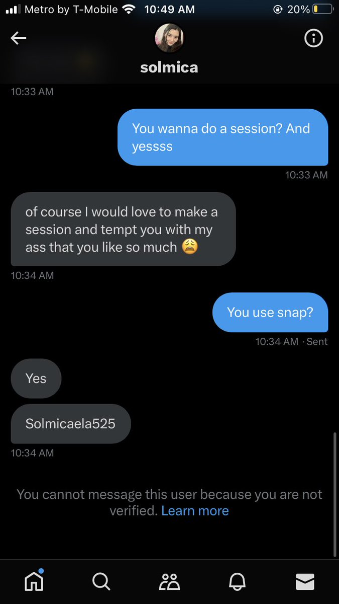 jokeyawesome's tweet photo. I got scammed! @micasol2916 just making sure no one else buys from her!! #selling_content #buying_content #nsfwtwt https://t.co/dIGxPguIQg