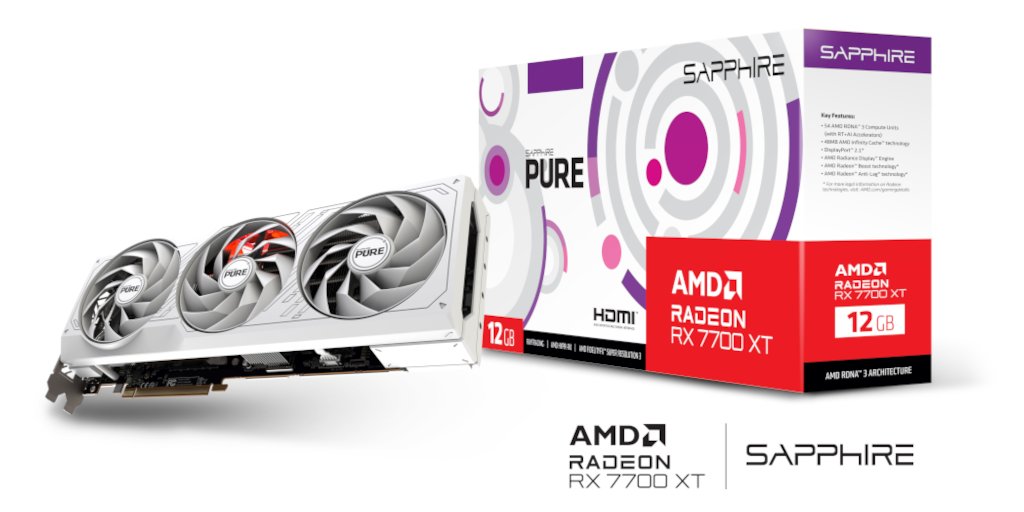 eisenp3lz's tweet photo. Special Giveaway Dezember - SAPPHIRE 🔥

Grafikkarte SAPPHIRE PURE AMD Radeon RX 7700 XT 12 GB GDDR6

Jetzt mitmachen und gewinnen!

https://t.co/eAxMn4WEh2

SAPPHIRE Grafikkarten: https://t.co/EhsSmZY1Ih

[#Werbung] @SapphireTech https://t.co/9qH9MyKWhL