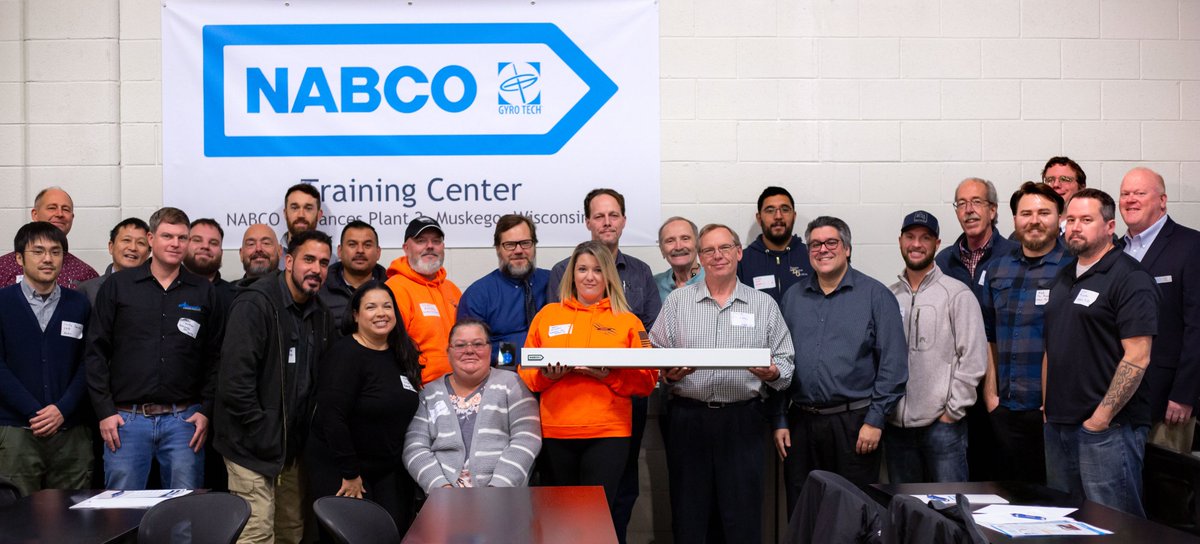 nabcoentrances's tweet photo. We hosted distributors at the Muskego training center to showcase the new NABCO Swing door operator and all the new features. From demos and installs to Q&amp;A with the R&amp;D and technical service team, our NABCO distributors enjoyed visiting and sharing ideas with the team. https://t.co/g5hWj3AX8s