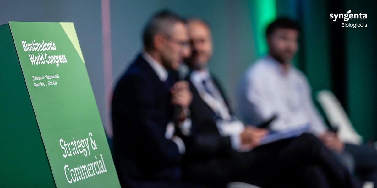 SyngentaBiolog's tweet photo. The first day of the Biostimulants World Congress was a huge success, and has been announced the winner of the Farmer's Award we are sponsor of. Congrats to the winner Paulo Roberto Dzierwa, owner of Fazenza Serrana in Brazil. #BWC #biologicals #sustainability https://t.co/yvbIii5fnL