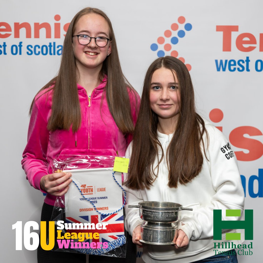 HillheadTennis's tweet photo. Historic win for Hillhead Junior Tennis! U16 girls lifted the Division 1 trophy - a first for the club. Congrats Maria, Antonia, Linsey, Abigail, Megan, Elisa, Captain Joanne &amp; coaches Sena, Ash. 🏆🎾 #TeamEffort #GirlsPower #DivisionChamps #WestOfScotlandTennis https://t.co/3DByRG0A4s