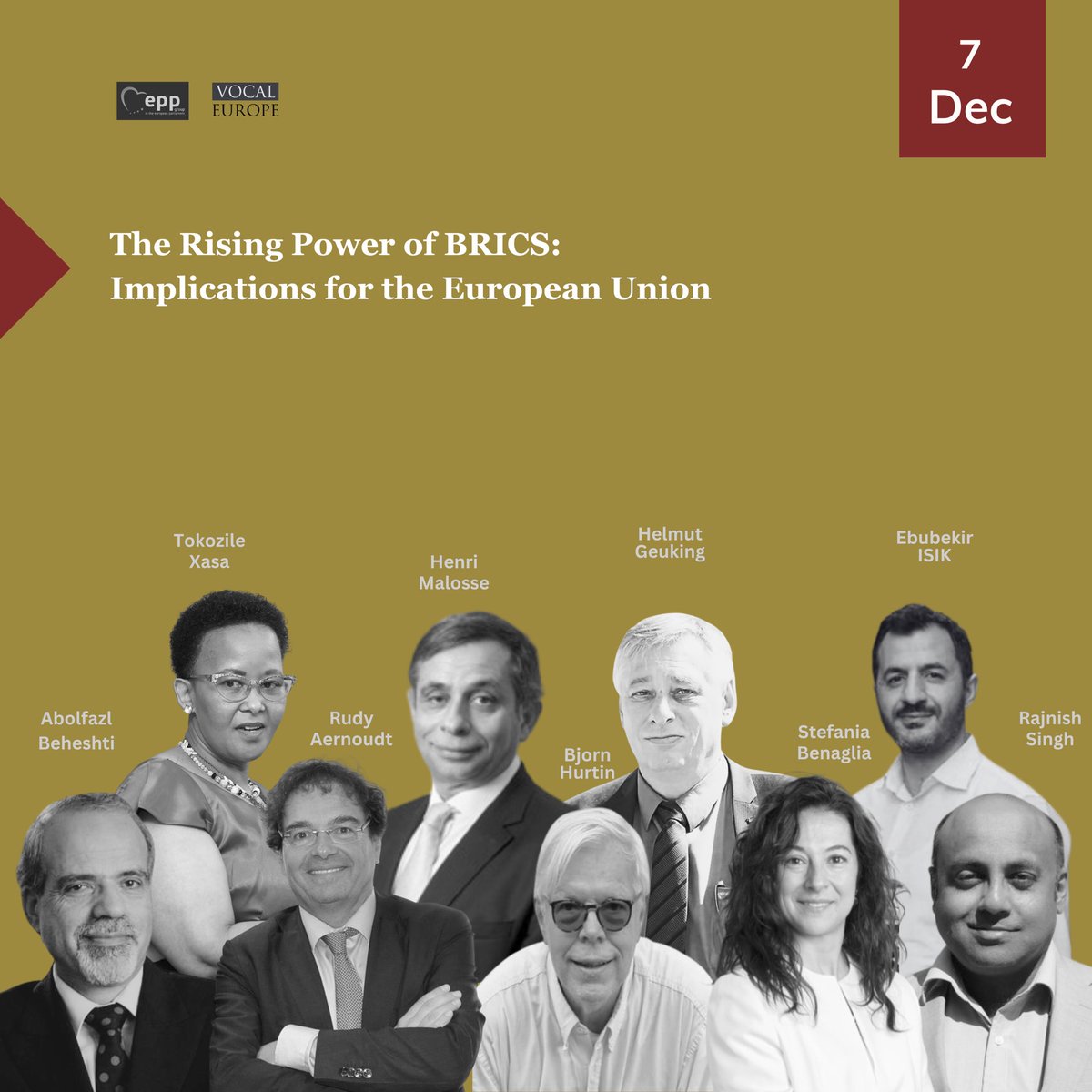 POLICY DEBATE 💡 | The Rising Power of BRICS: Implications for the European Union 

🔗 vocaleurope.eu/policy-debate-…