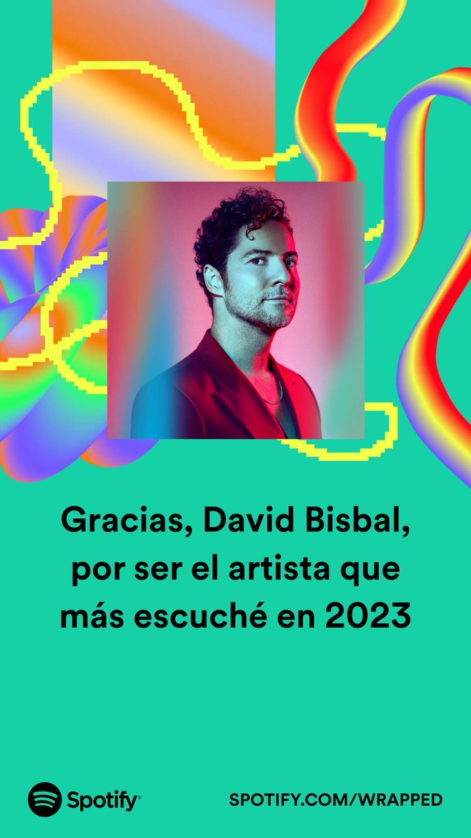 infinitobisbal's tweet photo. Gracias, David Bisbal, por toda la música. Este año no pude dejar de escuchar Ay, Ay, Ay. #Mi2023enSpotify  ⁦@davidbisbal⁩  https://t.co/dIoN6FNtWB https://t.co/WMVSQ7NHCG