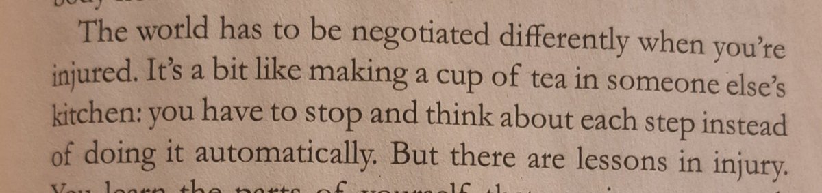 MickFoley76's tweet photo. Love this line about injury by @eimear_ryan. #thegrassceiling https://t.co/BrEli7N7F6