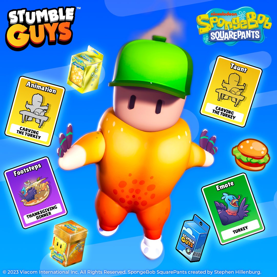 Stumble Guys on X: Oof 🦃🎁 These new Tournament rewards are 🔥🔥🔥🔥 Play  NOW and claim them all!!! #StumbleGuys #Tournament #Gaming #GamerLife   / X