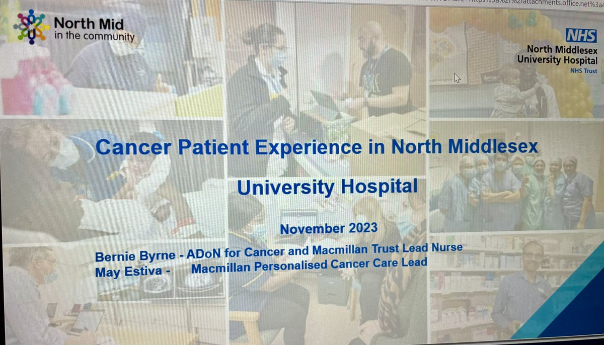 Productive day attending NCL Cancer Alliance Experience of care forum.
‘Working together to do better’
