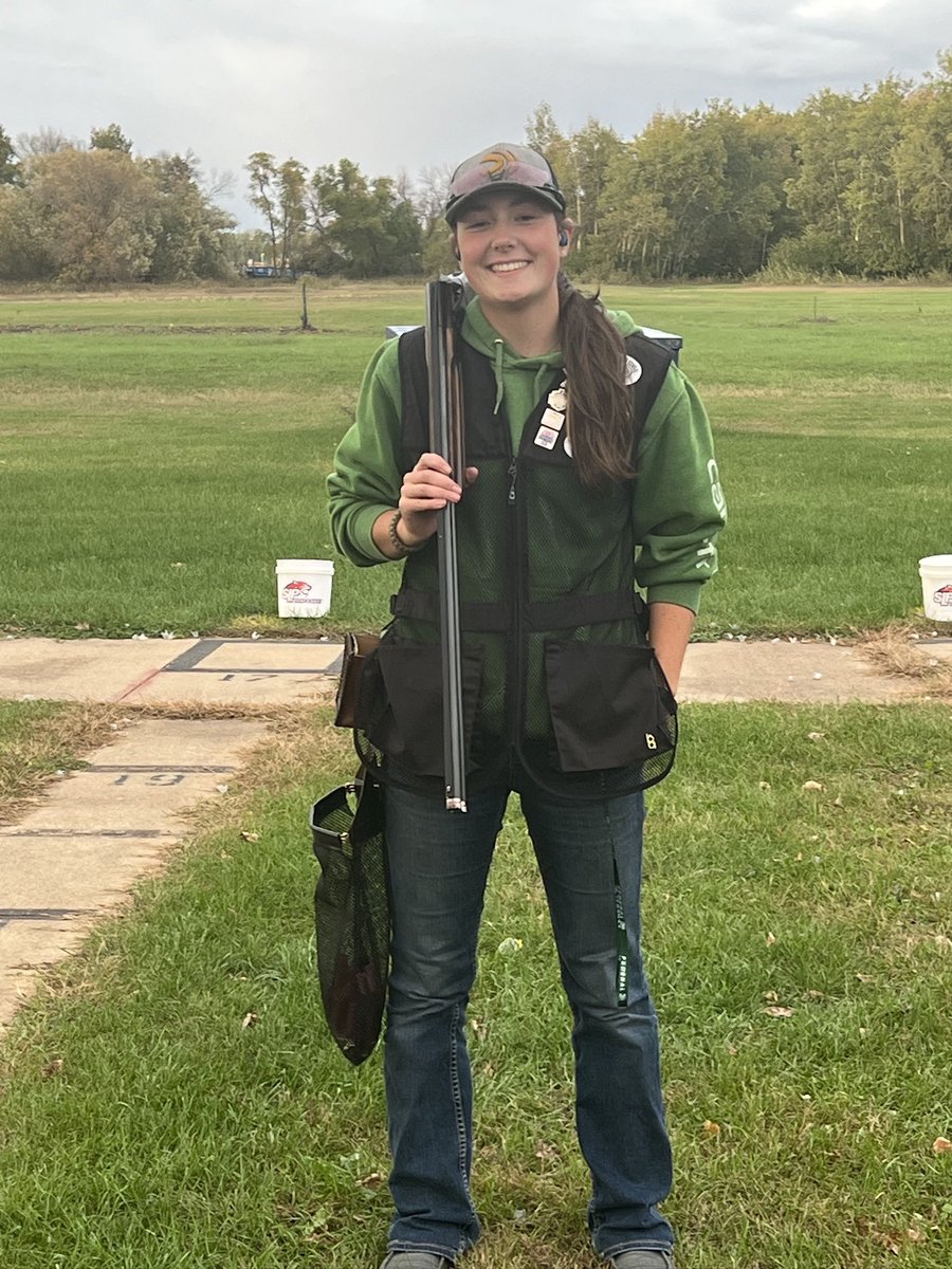 SLPTrapTeam's tweet photo. Trap – Conference Standings
•Team –Second Place
•Individual
◦Mason Meyer - First Place (Male)
◦Makena Fredrickson - Third Place (Female) https://t.co/dlKc0NSDLS