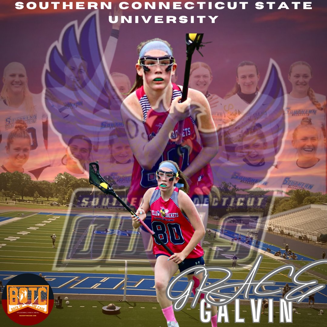 BackOfTheCage's tweet photo. .@CBLaxers Girls' Recruit: Grace Galvin of @LIYELLOWJACKETS +@LongwoodSrHS (NY) 2025 Defense Commits to @SCSU , Women's D2 @SCSUWLAX - https://t.co/GVOxyRtKT9 https://t.co/7Ne0dJ3dPi