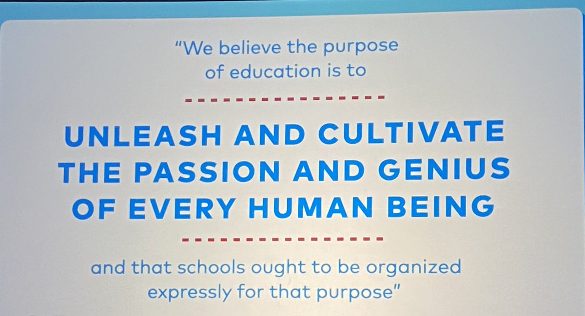These words were written 30 years ago when <a href="/ELeducation/">EL Education</a> was founded and they still hold true in our work today.  #ELNC23 #WeAreCrew
