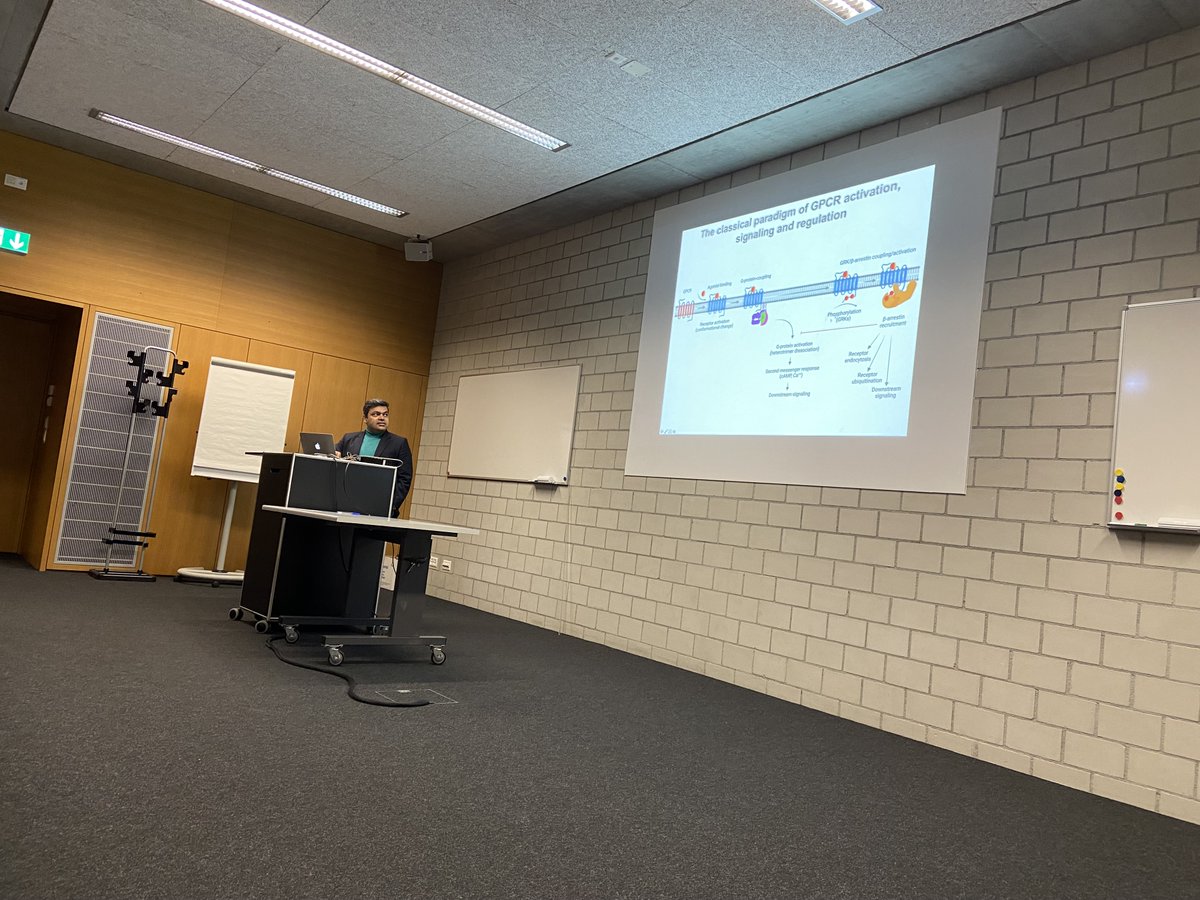Korkhov Lab (@korkhovlab) on Twitter photo Amazing seminar on 7TM receptors today at <a href="/psich_en/">PSI Paul Scherrer Institut</a> by <a href="/arshukla/">Arun K. Shukla</a> ! Amazing seminar on 7TM receptors today at <a href="/psich_en/">PSI Paul Scherrer Institut</a> by <a href="/arshukla/">Arun K. Shukla</a> !