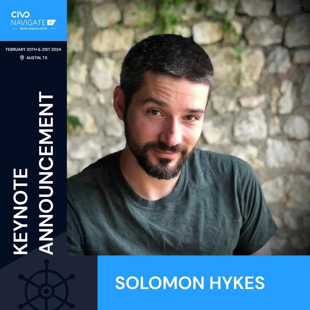 We’re thrilled to reveal our keynote speaker for Navigate North America 2024 is none other than the Founder of Docker and now @Dagger_io, @solomonstre 💻 Save $100 on tickets by registering before Sunday with our early bird sale 👉 civo.io/4a3bBqr