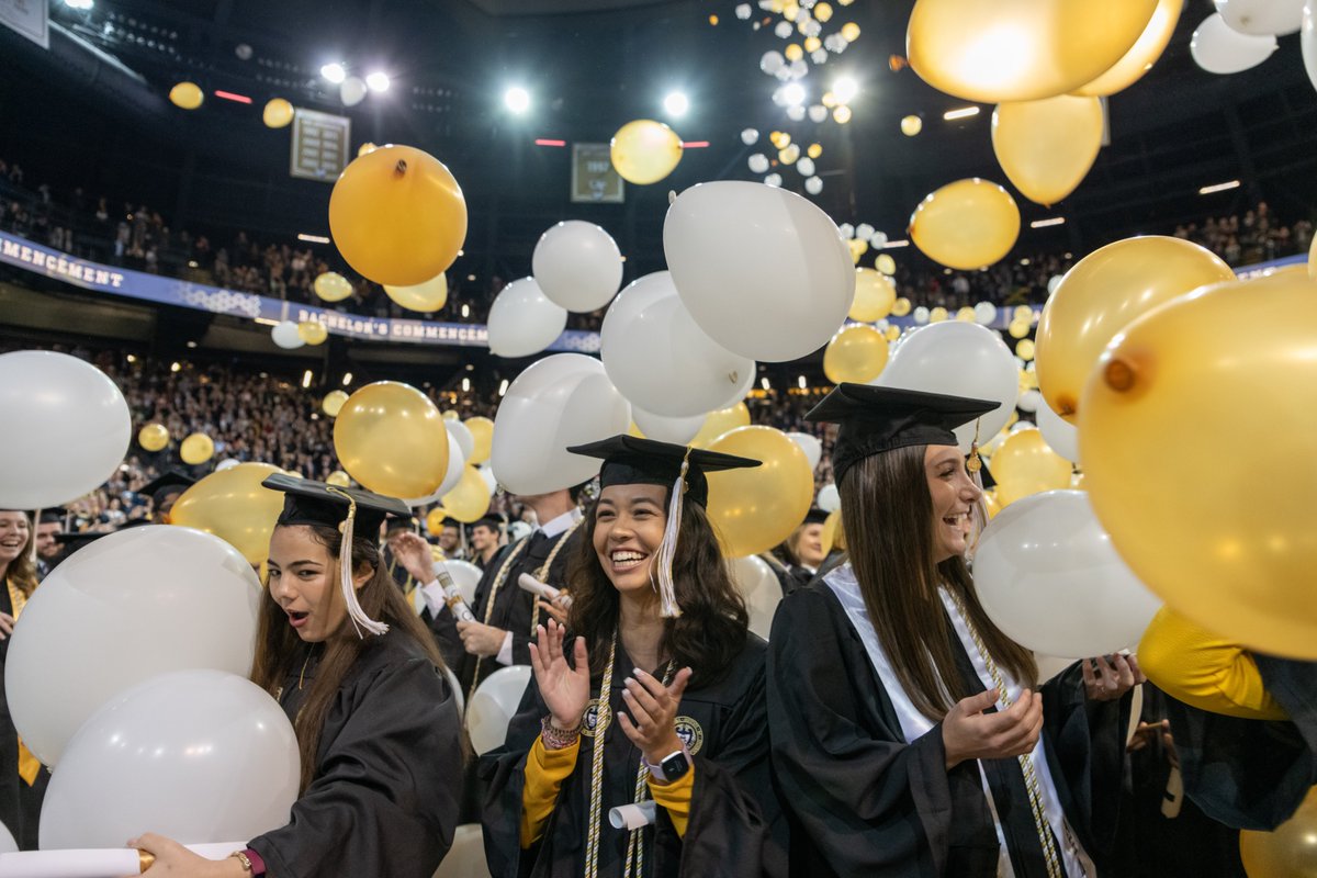 Georgia Tech's graduation ceremony is returning to McCamish Pavillion this fall. Four ceremonies will be held on December 15-16 🐝🎓 | c.gatech.edu/3sMFpa4 #RamblinOn #GT23