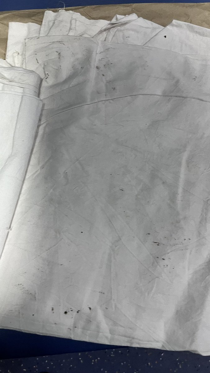 sushantapanda99's tweet photo. @RailMinIndia @AshwiniVaishnaw 
Dear Sir,
I have boarded my train (12801)from Puri Station &amp; this is the bedroll I have received.
Do you think this is the standard of Hygiene someone should get during their travel?
Shown the same to coach attendant .
He seems helpless. https://t.co/hheoiQLdUx