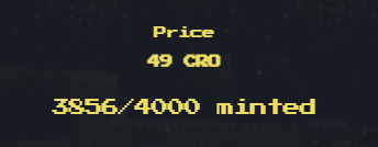 Only 144 MORTALs left ⚡️

Get some for yourself here:
underground-pixels.netlify.app

#crofam #cronos #cronoschain #NFTCommunity