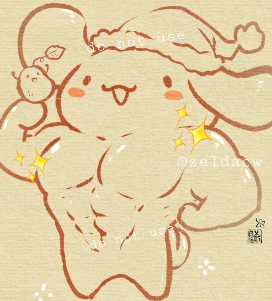 Buff doggo wallpaper doodle for ilovepotatos *Yes this is cinna... yes cinna is a dog. Not a bunny. ( ꒪∀꒪)