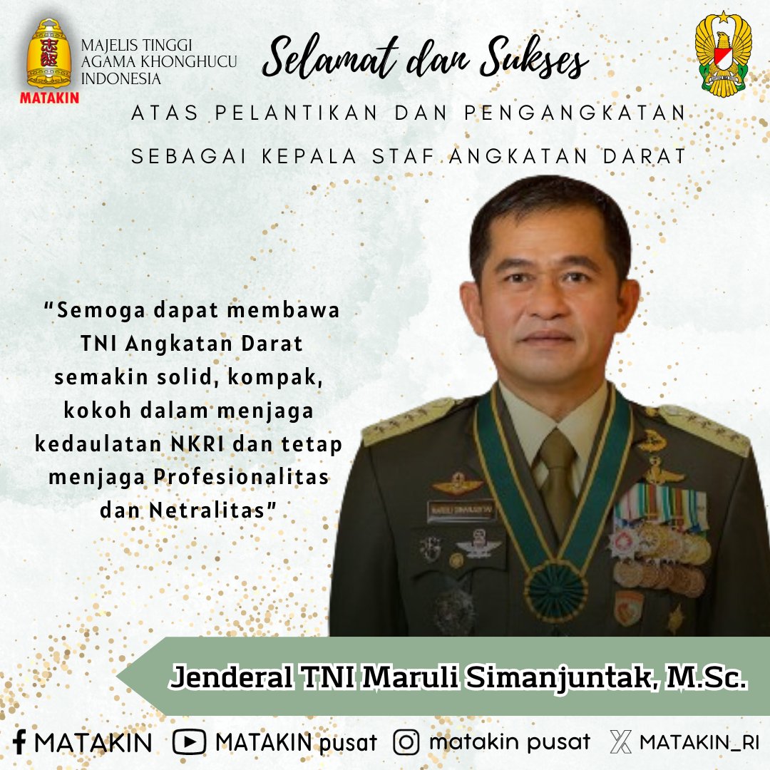 MAJELIS TINGGI AGAMA KHONGHUCU INDONESIA tweet media