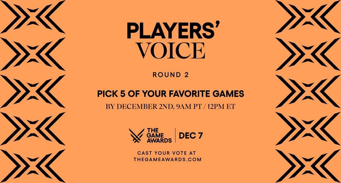 Game Awards 2022 Player's Choice