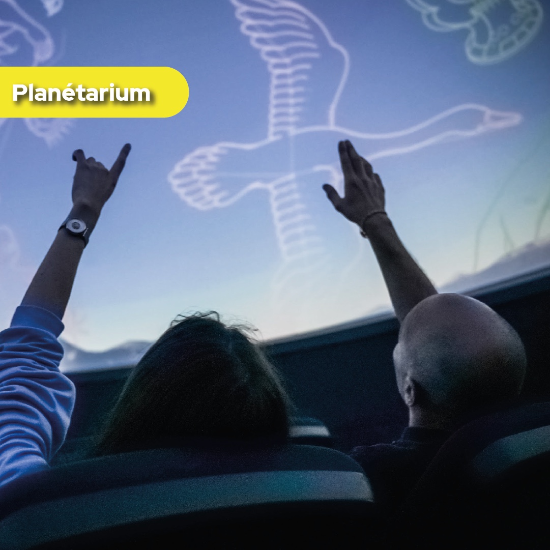 🚀✨ Explorez le planétarium de Cosmocité ! Séance immersive, animation live et film à 360°. Dôme de 13m, son 7.1, pour tous dès 8 ans. Voyagez dans l'espace et plongez dans des films captivants! 🪐🎥 Plus d'informations sur cosmocite.fr