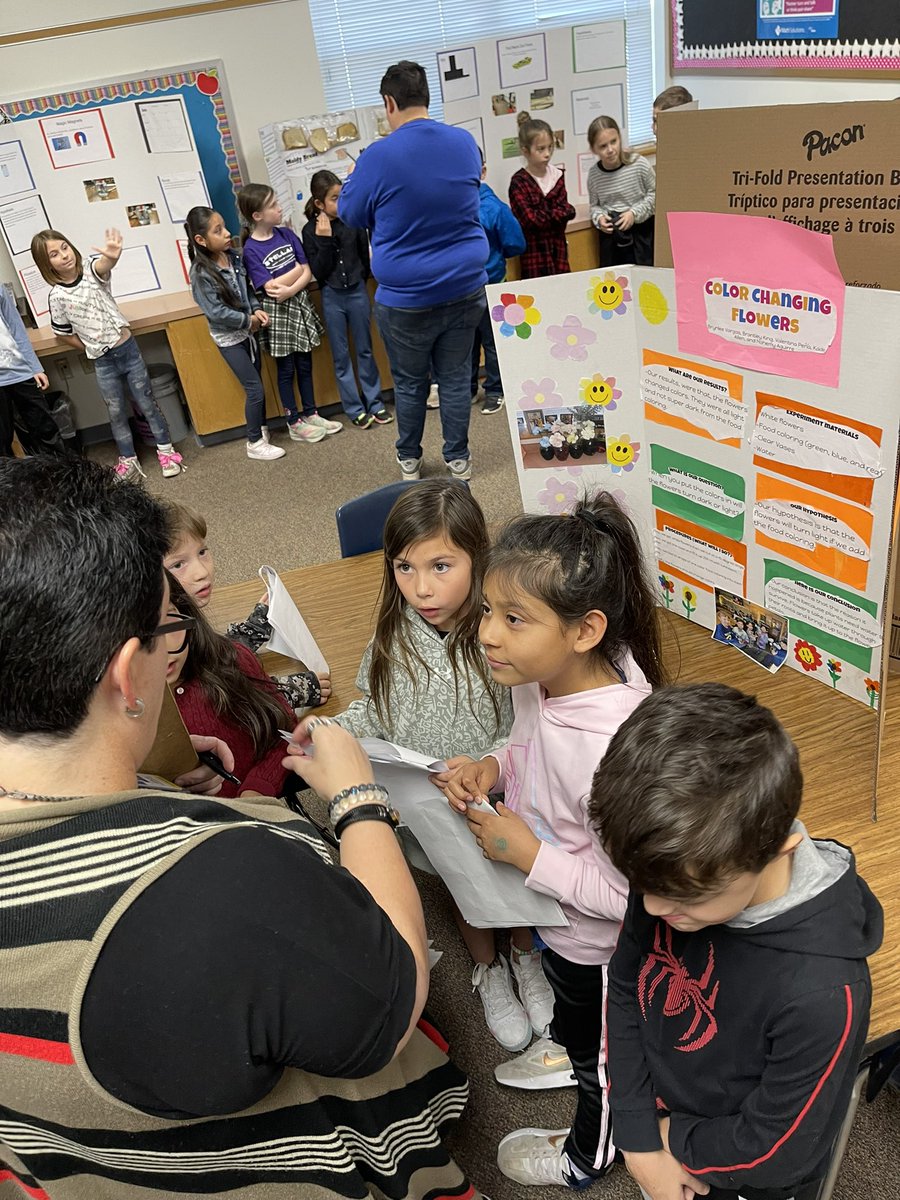 Santa Rita Science Fair 2024 in full swing. All the students did an amazing job on their projects. <a href="/kaysantarita/">Kay Scott</a> #SantaRitaRocks
