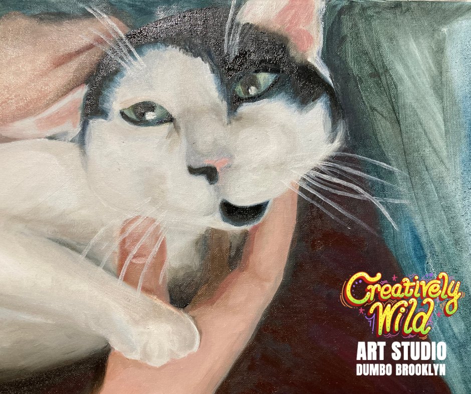 CWASDumbo's tweet photo. Fab finished #catportrait by one of our adult students. Check out our current #artclasses and Winter Classes for January ➜ https://t.co/WeFp3QsF0N

#CreativelyWild #ArtStudio #ArtClassesBrooklyn #DUMBOBrooklyn #paintingclasses #ArtClassesnearme #art #paintingcats #paintingpets https://t.co/lVtJ6HzZni