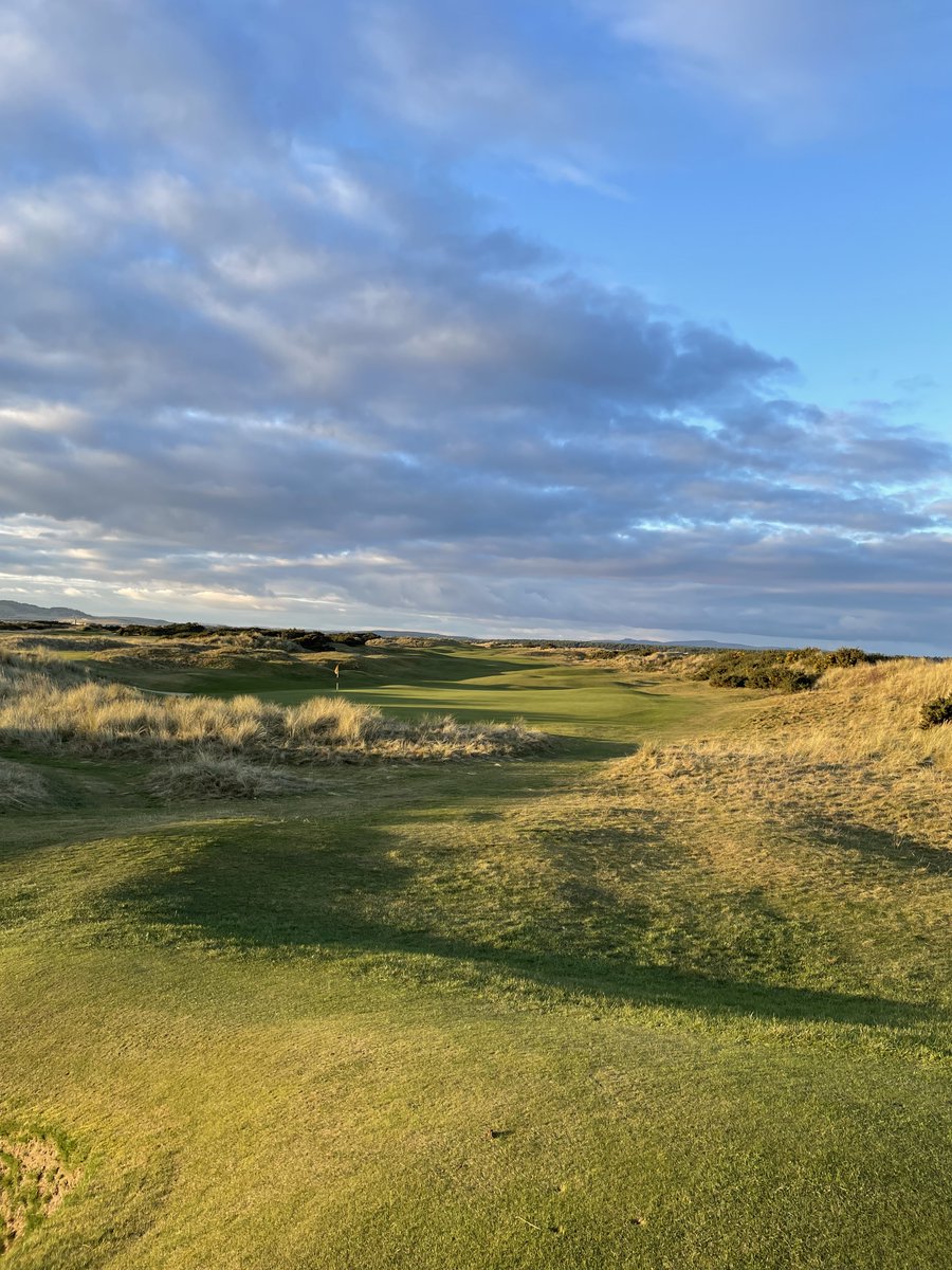 Couple of pics from today on The New Course on St Andrews Day