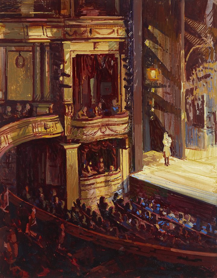 Francis #HAMEL, 'THE NOËL COWARD THEATRE' 2007 #art #arttwit #artlovers #noelcowardtheatre #CameronMackintosh @CamMackLtd #francishamel @hamelcooke #theatre  #artgallery #ClassicalMusic #opera