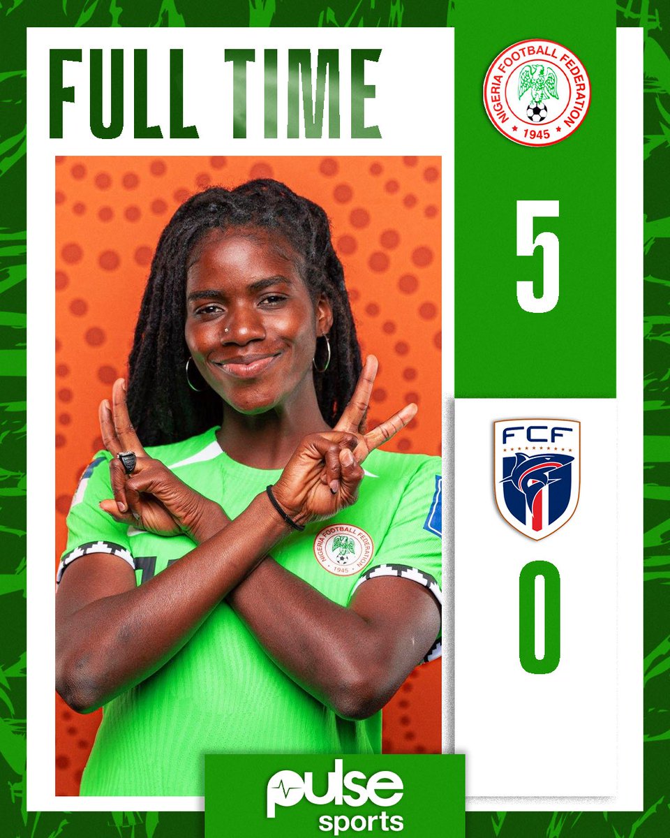 Super Falcons of Nigeria produced a five-star performance at Abuja against Cape Verde. 🇳🇬🔥 #NGACAP #Morocco2024