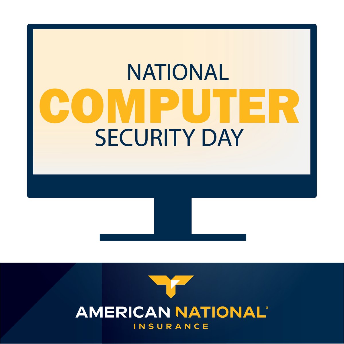 AgencyBrowning's tweet photo. It’s National Computer Security Day! Are you properly protected against cyber-attacks? https://t.co/gGinlLvl1j