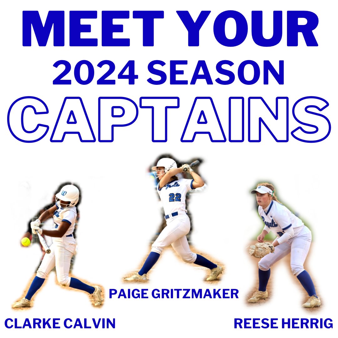 We’re so excited to officially announce our captains for this upcoming season! We are looking forward to another great season!