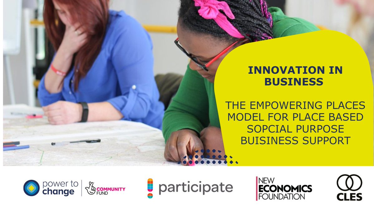 NEW RESOURCES🗂️| Innovation in Business <a href="/InnovInBusiness/">Innovation in Business</a> makes the case for a model of place-based social purpose business support, taking learning from 5 years of our Empowering Places programme, in partnership with <a href="/CooperativesUK/">Co-operatives UK</a> <a href="/NEF/">NEF</a> <a href="/CLESthinkdo/">(CLES) Centre for Local Economic Strategies</a> uk.coop/resources/inno… [1/5]