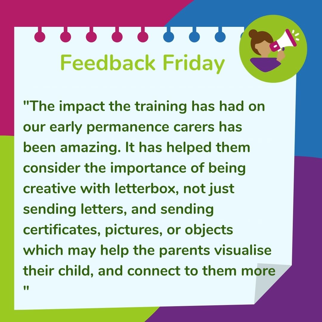 We provide lots of training to amplify Pause women's voices. In this fantastic #FeedbackFriday an Adoption Social Worker shares the benefits of our regular training, for her and the Rotherham's Early Permanence Carers she supports 💚 @Monicadg1965 @vcusworthlabour @maggi1950