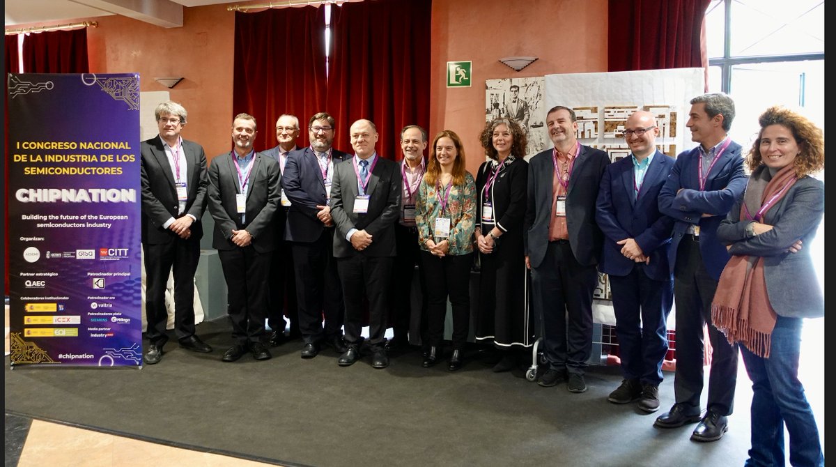 KD_Corporate's tweet photo. 👉 Regarding our participation last Tuesday at the first edition of #CHIPNATION in Madrid, #Spain. 

Thank you very much @_AESEMI for all the support, we spent a productive time with our #industry colleagues.

#microchips #semiconductors #developers  #KD https://t.co/nVwEfuG5jx